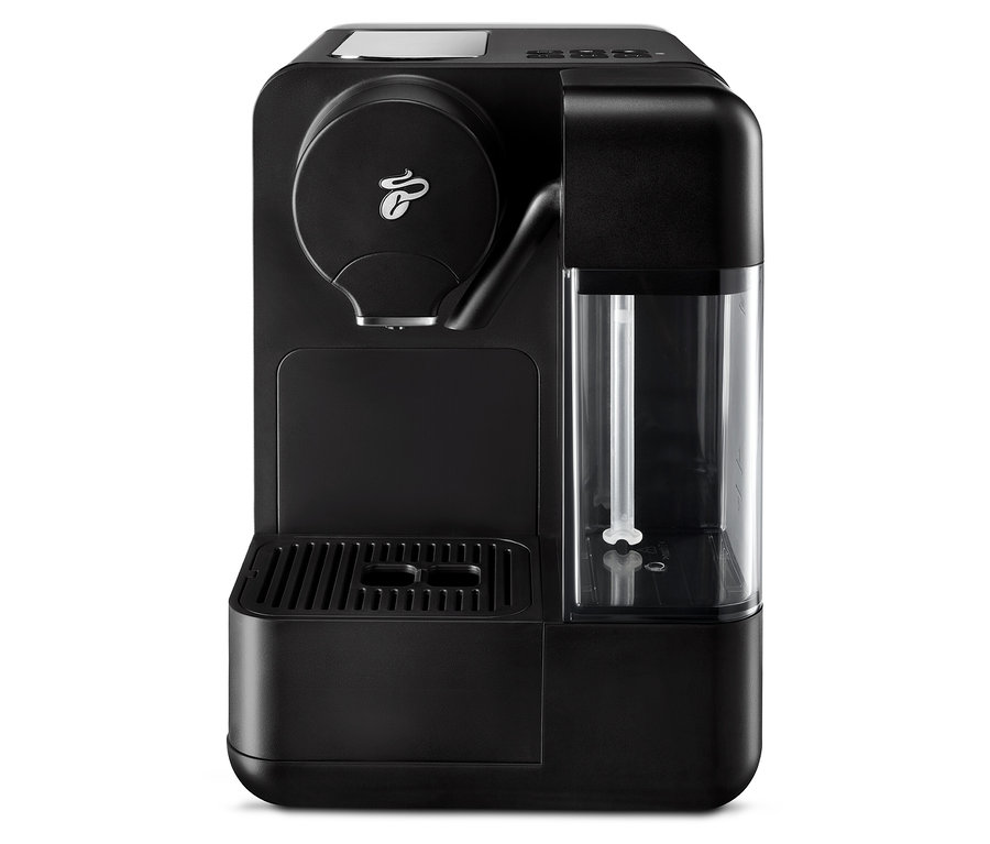 Siyah Cafissimo milk kahve makinesi.