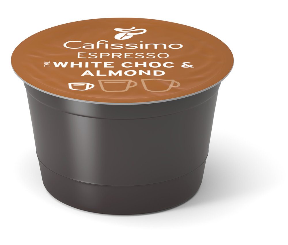 Cafissimo Flavoured Espresso - White Choc & Almond kapsülü.