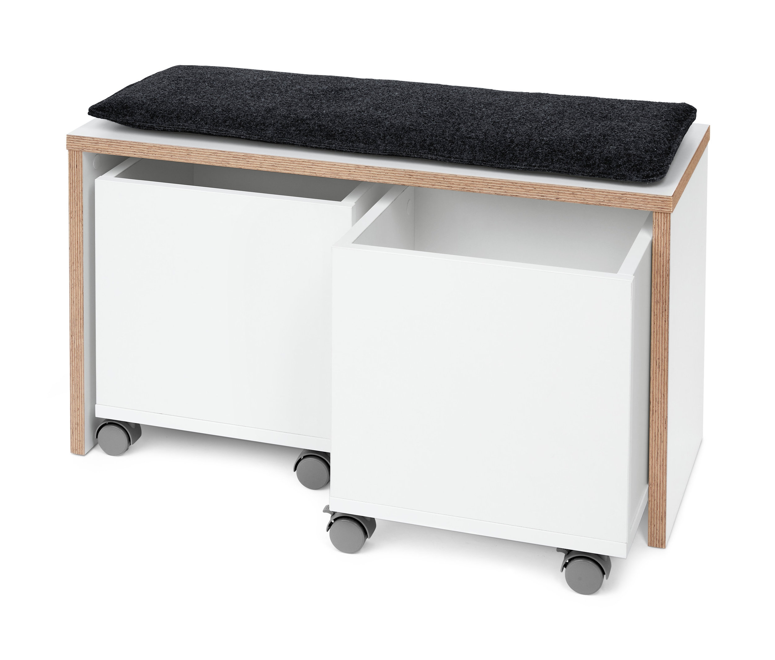 Saklama Sandıklı ve Ahşap Multipleks Kenarlı Bank