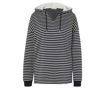 Hoodie, Lacivert Çizgili