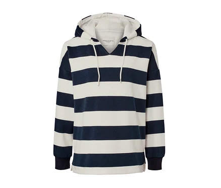 Çizgili Hoodie