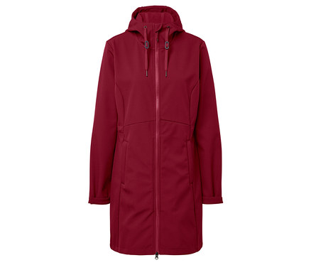 Softshell Palto, Koyu Kırmızı