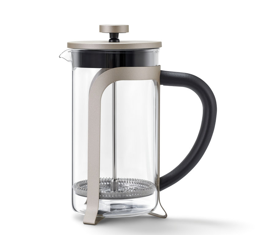 French Press 800 ml, 6 Fincan, Şampanya