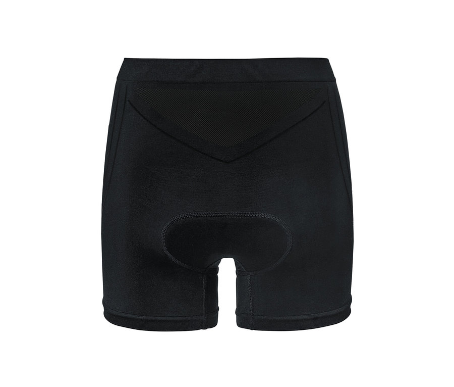 Siyah bisiklet şortu.