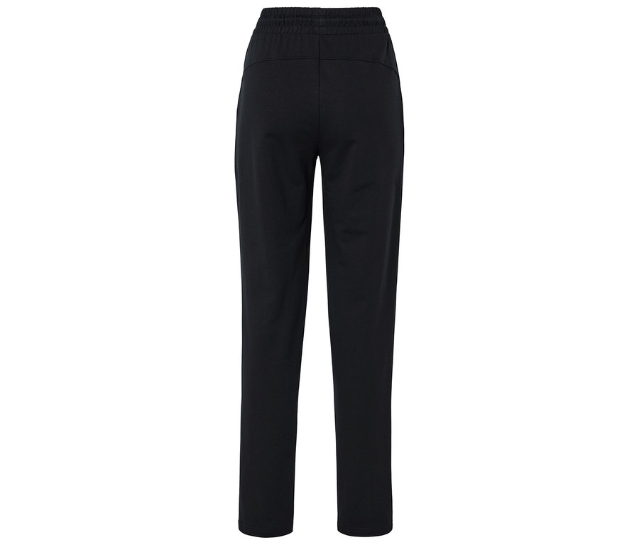 Elastik belli siyah eşofman altı.