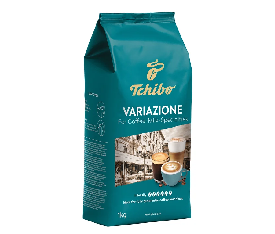 Bir paket Variazione Çekirdek Kahve 1 kg kahve çekirdeği