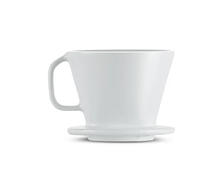Beyaz, No. 101 filtre kahve aparatı.