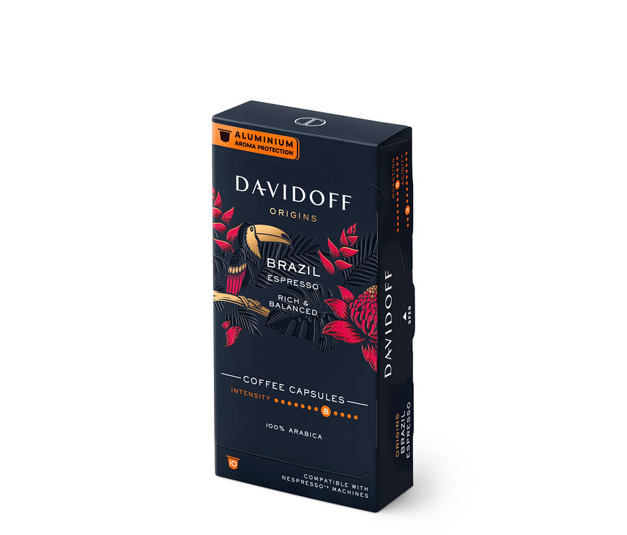 DAVIDOFF CAFÉ ORIGINS Brazil kapsül paketi