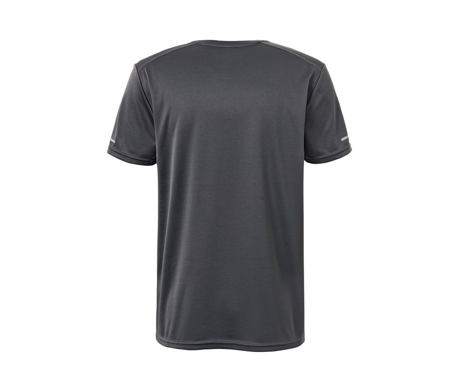 Gri fonksiyonel tişört.