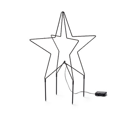 Metal LED'li Dış Mekan Yıldızı