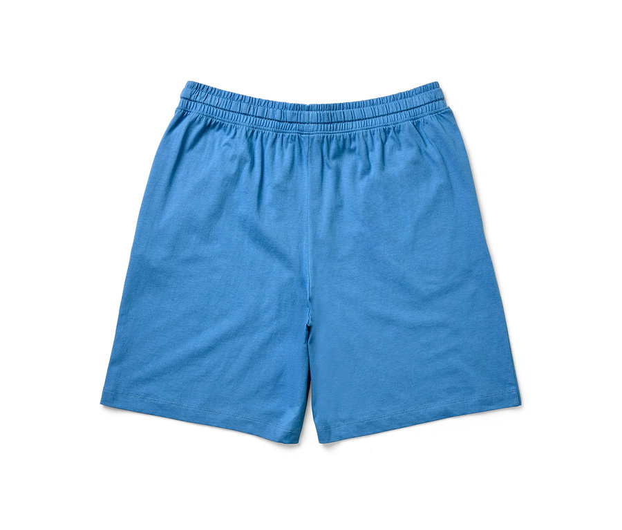 Mavi pijama şortu, 2'li takımın 1 adedi