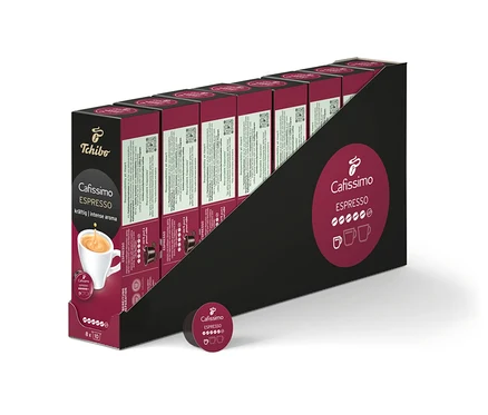 Bir paket Cafissimo Espresso Intense Aroma - 80 Kapsül.