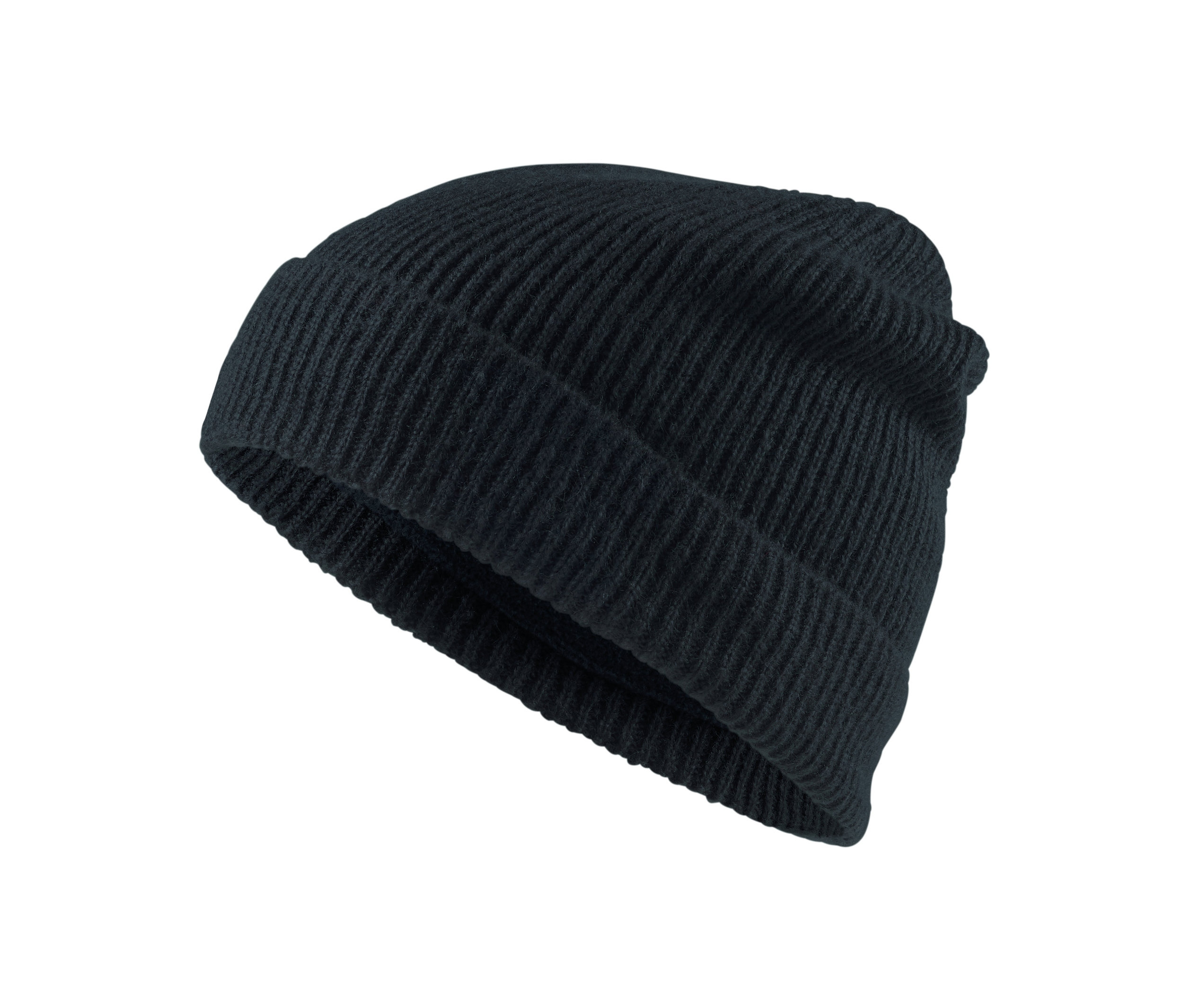 Lacivert örgü bere yakın çekim.