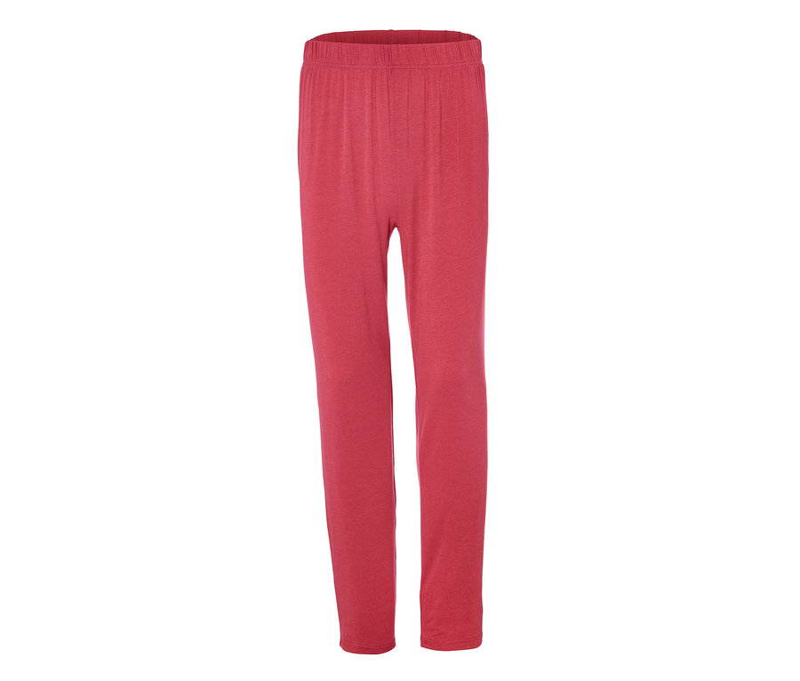 Pembe pijama altı.
