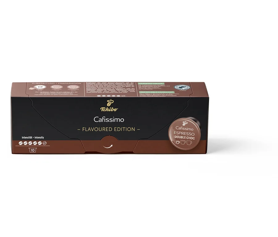 Cafissimo Flavoured Espresso Double Choc - 80 Kapsül Tchibo'dan