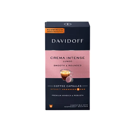 DAVIDOFF CAFÉ Crema Intense kapsül paketi.