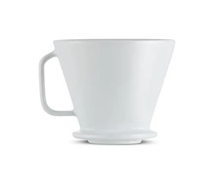 Beyaz, No. 4 filtre kahve aparatı