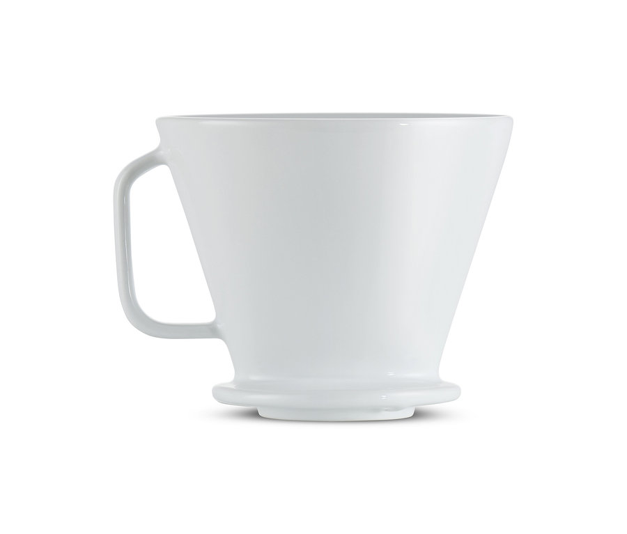 Beyaz, No. 4 filtre kahve aparatı