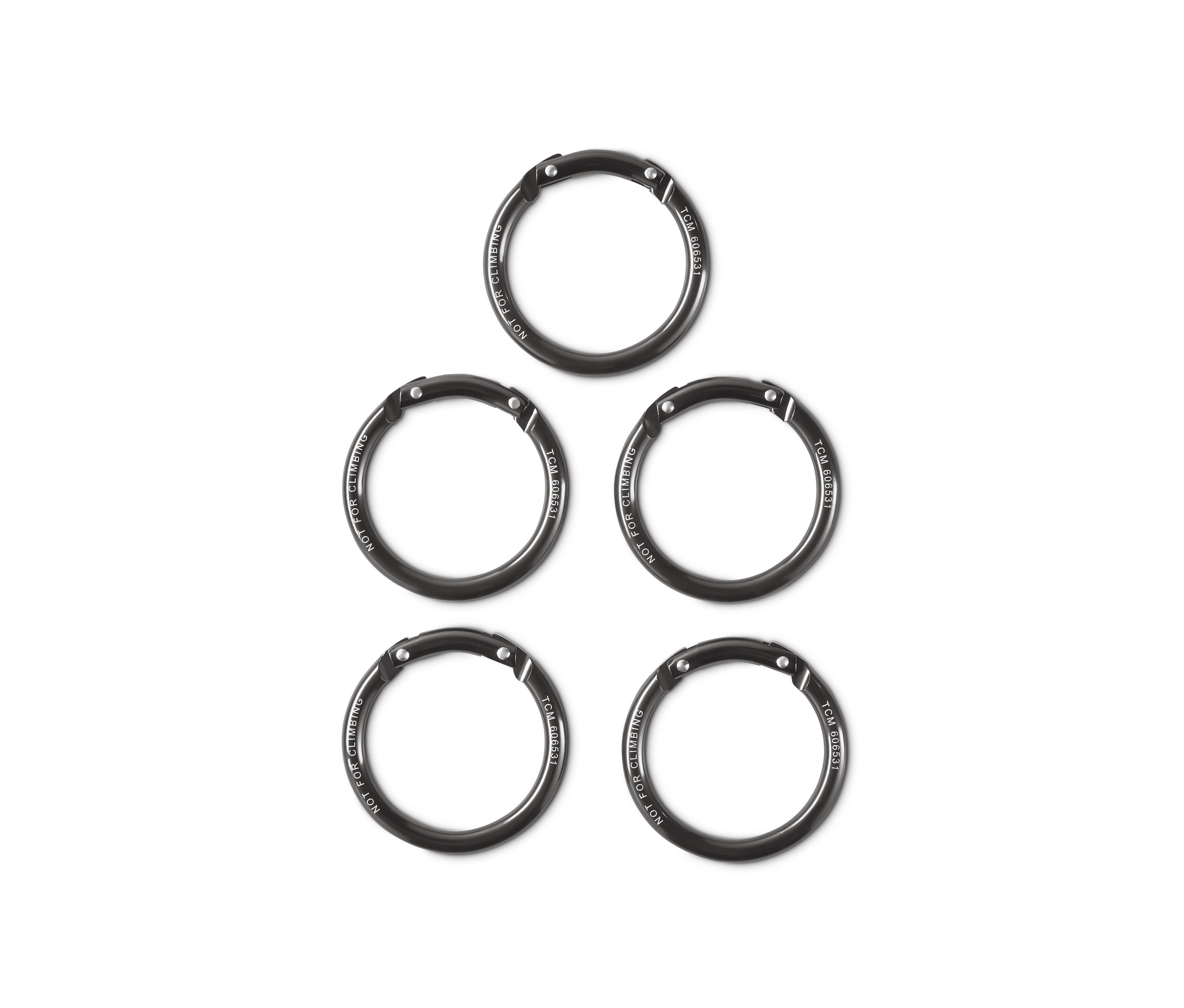 Beş adet kıskaçlı kanca