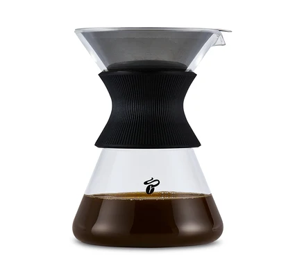 Filtre kahve için BEEM Pour Over, 0,75 l cam sürahi.