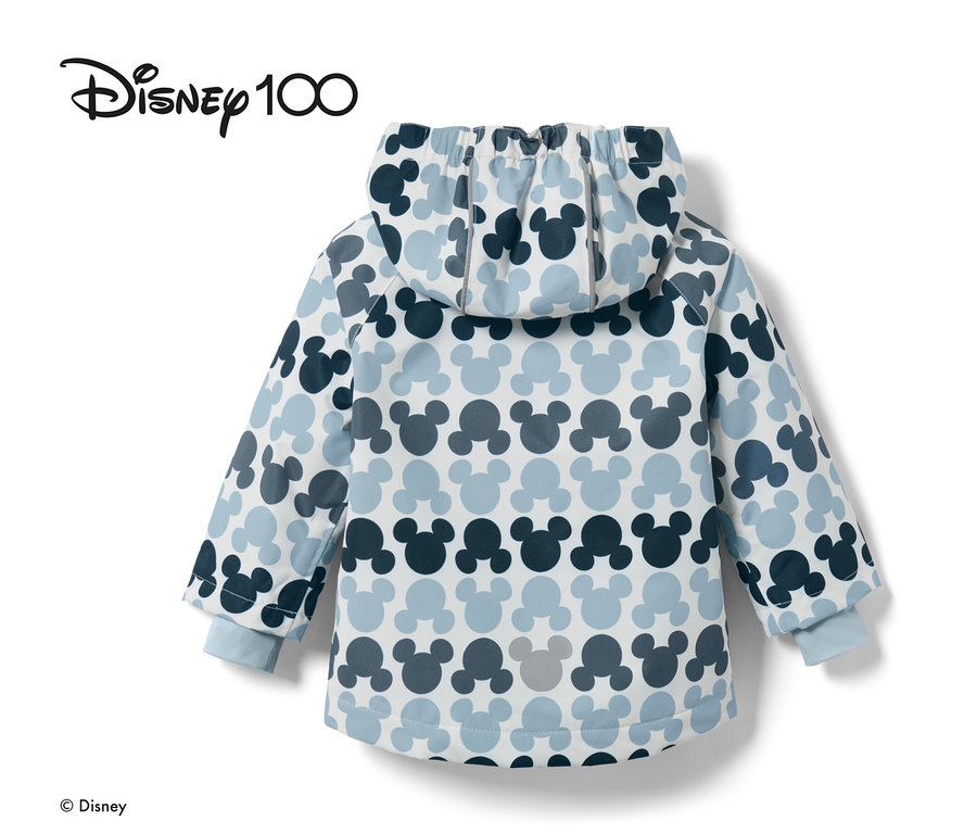 Mickey Mouse desenli mavi Küçük Çocuk Termal Yağmurluk »Micky«.