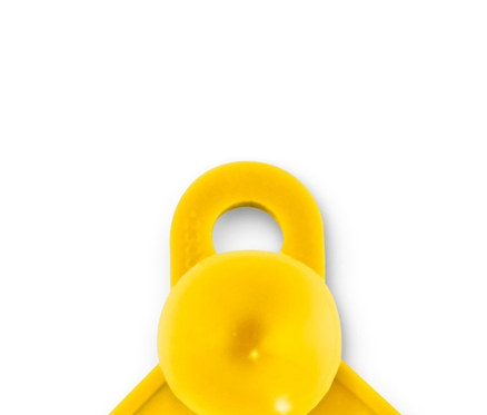 Sarı silikon bulaşık bezi.