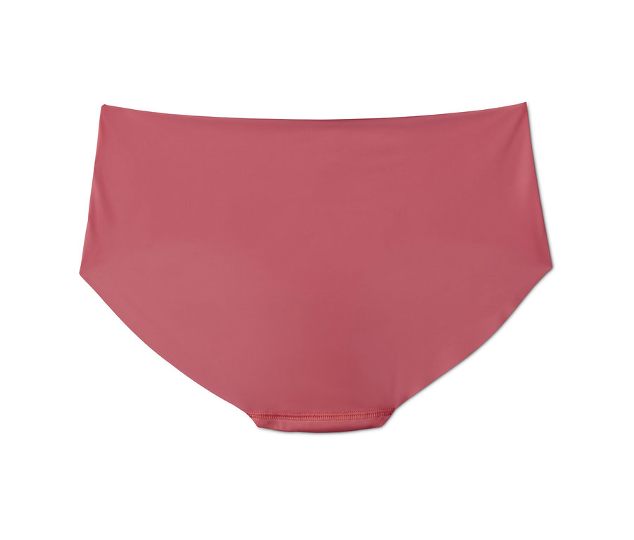 Beyaz fona yerleştirilmiş, gül kurusu renginde tek bir 2 Adet Magic-Cut Külot.