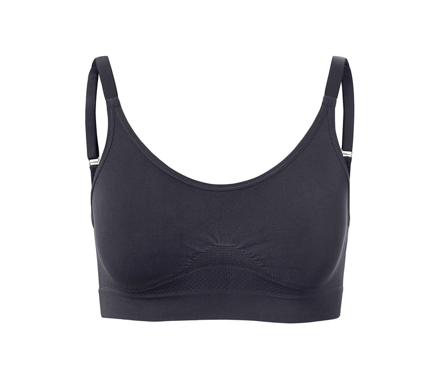 Siyah, Seamless Spor Sütyeni