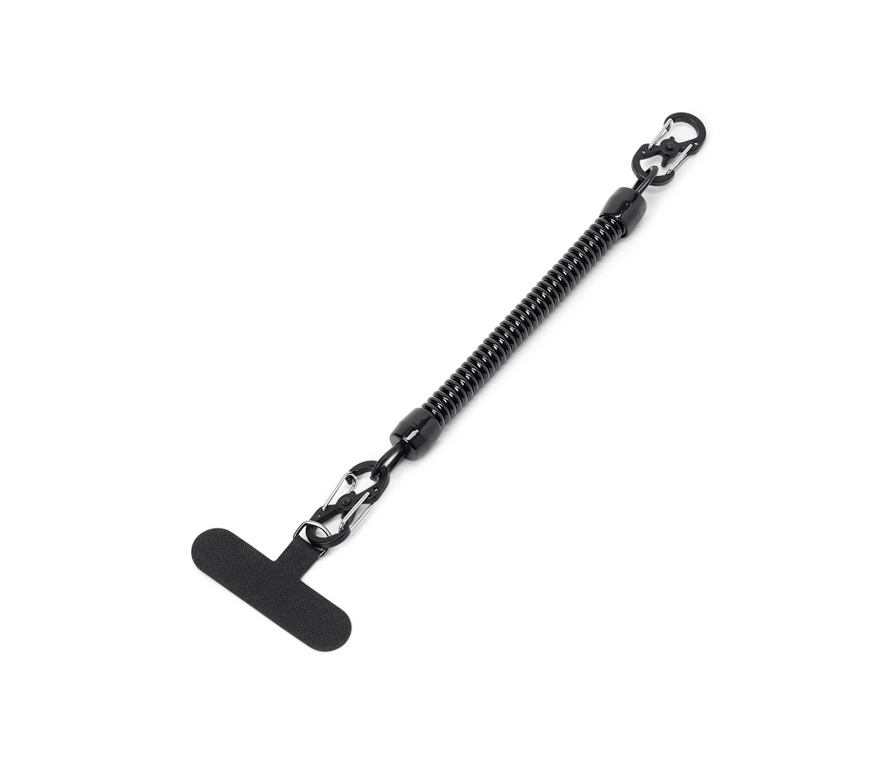 Siyah Güvenli Cep Telefonu Zinciri.