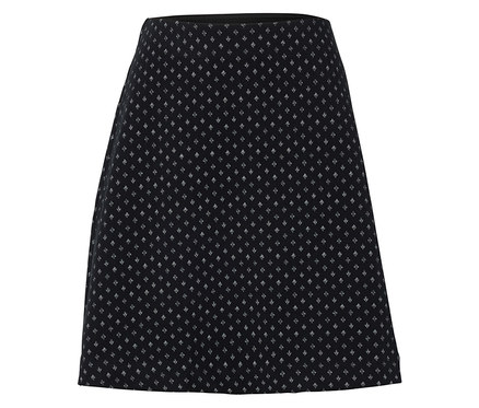 Işıltılı Jakarlı Etek