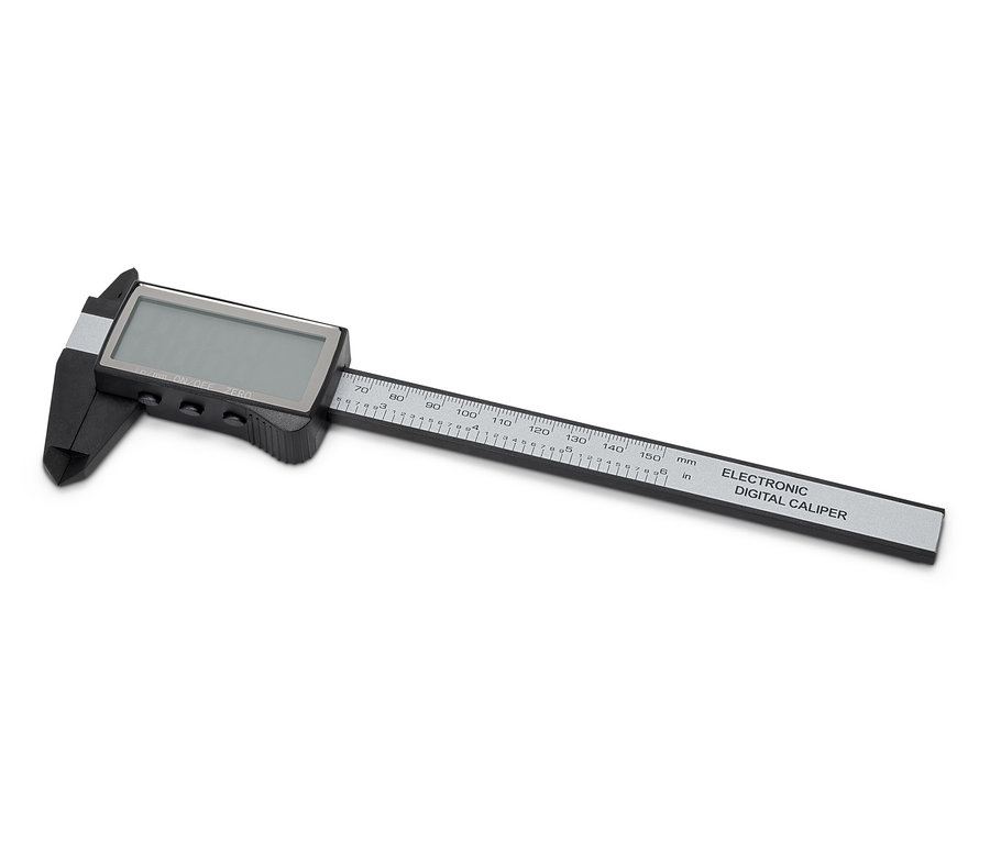 Dijital kumpas beyaz bir arka plan üzerinde duruyor.