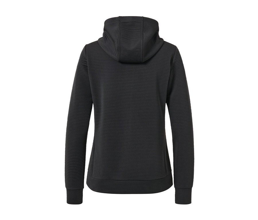 Antrasit Kapüşonlu Ceketin arka görünümü.