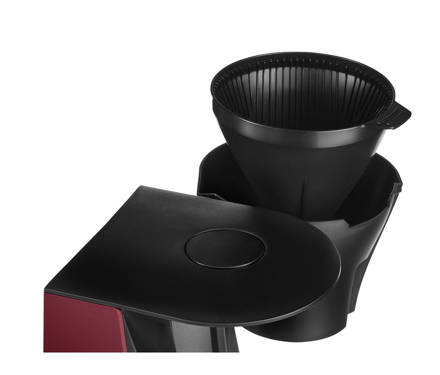 »Let's Brew« Filtre Kahve Makinesi, Berry'nin yakın çekim görüntüsü.