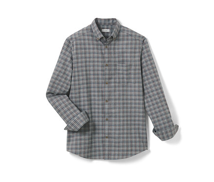 Flanel Gömlek, gri