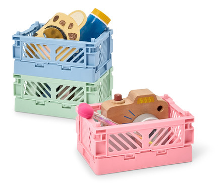 3 Adet Katlanabilir Düzenleyici Sandık