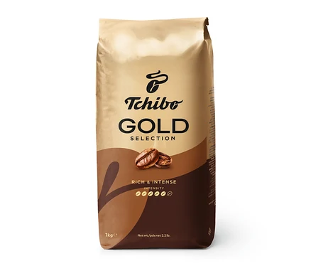Gold Selection Çekirdek Kahve 1 kg paketi.
