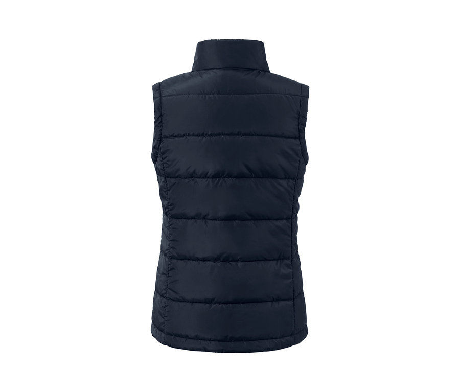 3'ü 1 Arada Petrol Rengi Outdoor Palto yeleğinin arka görünümü.