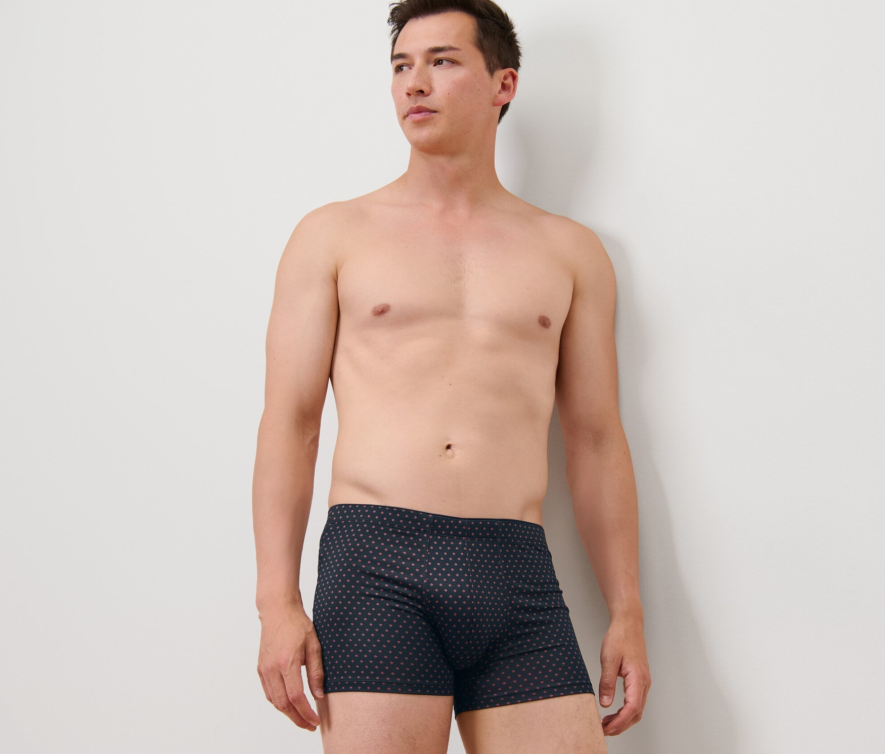 Adam 4 Adet Slip Boxer ile poz veriyor.