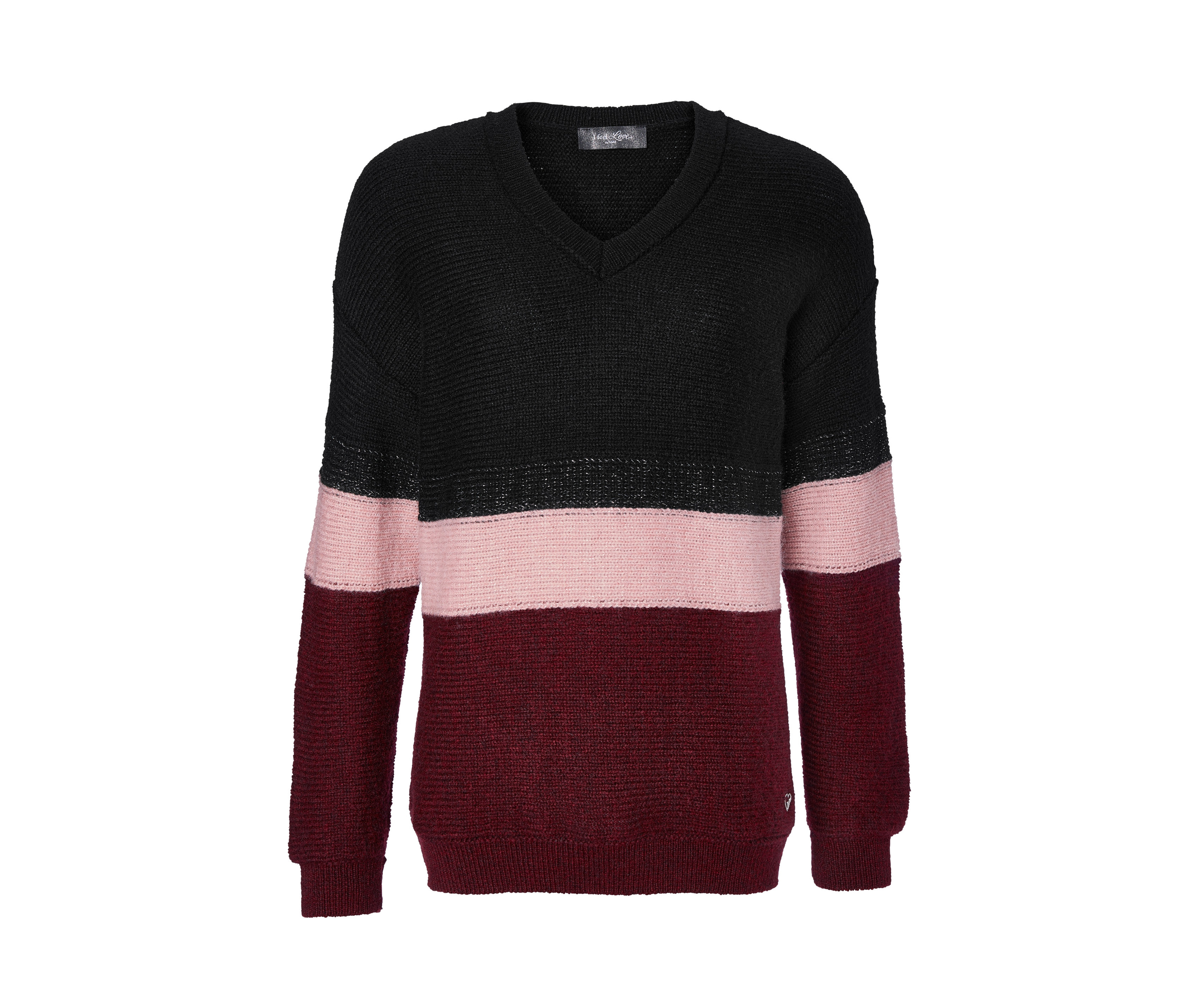 Desenli Örgü Kazak.