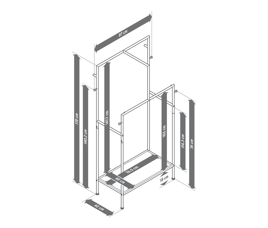 Portmanto ölçüleri