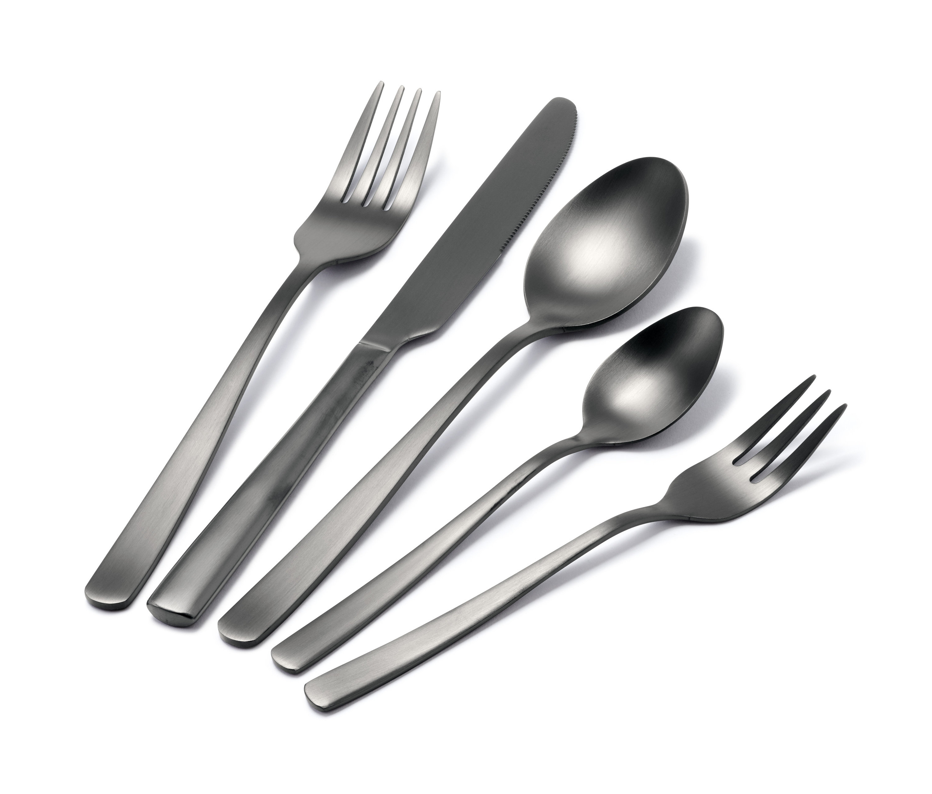 Çatal Bıçak Kaşık Seti, 20 Parça, beyaz arka planda.