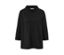 3/4 Kollu Sweatshirt, Siyah - siyah