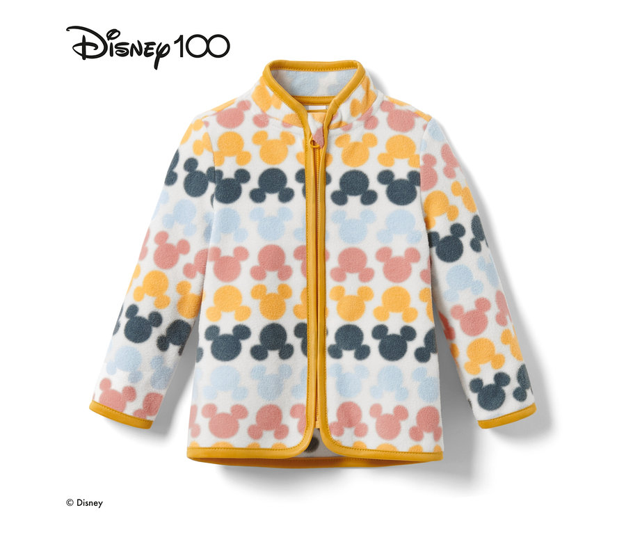 Fermuarlı, çok renkli, Küçük Çocuk Polar Ceket »Micky«.
