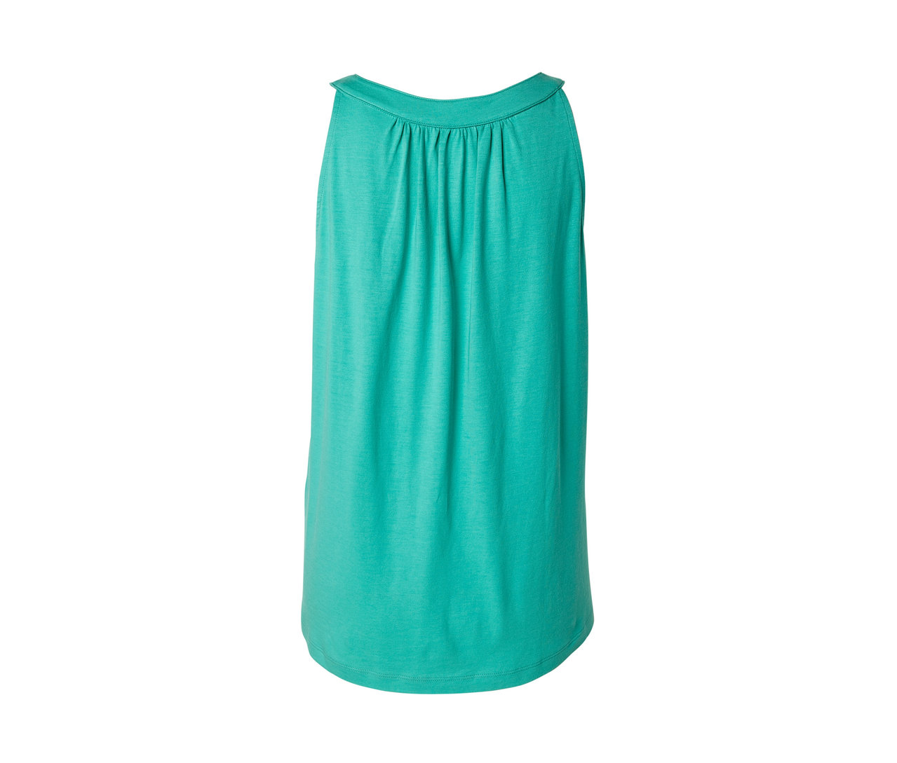 Beyaz arka planda deniz mavisi üst.