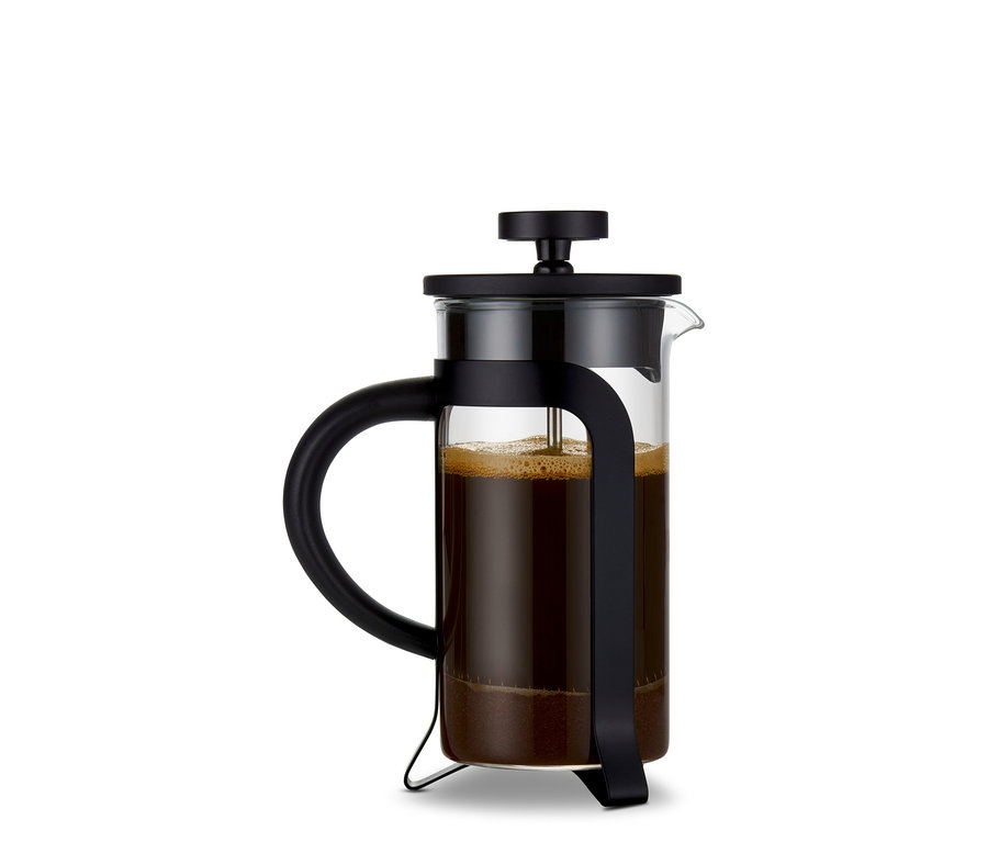 Siyah, 300 ml French Press, 2 Fincan