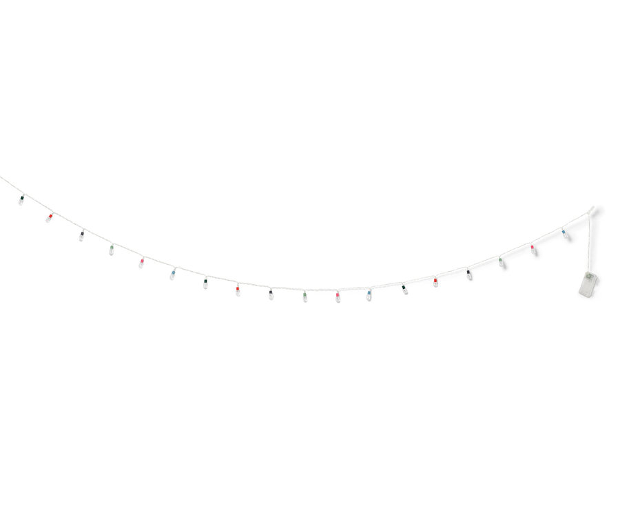 Renkli, mini ampullü LED ışık zinciri