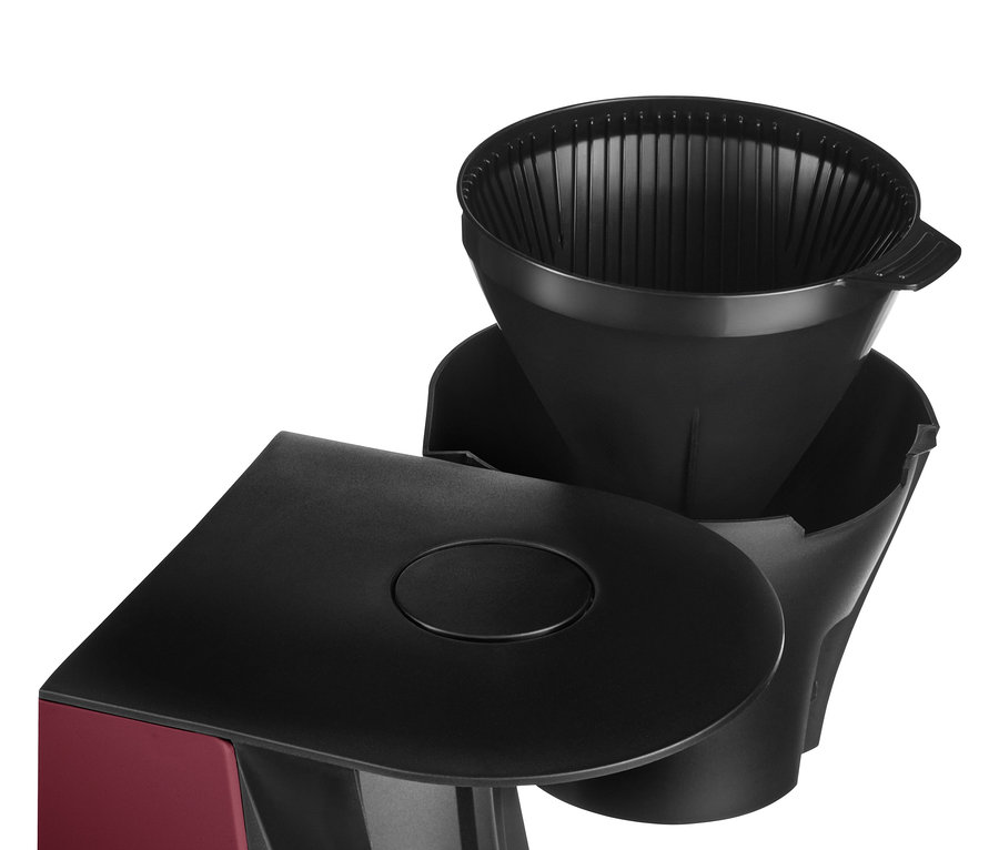 »Let's Brew« Filtre Kahve Makinesi, Berry'nin yakın çekim görüntüsü.