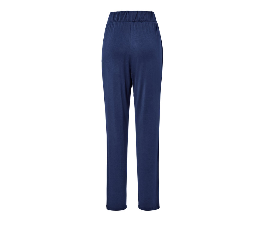 Lacivert jersey pantolon.