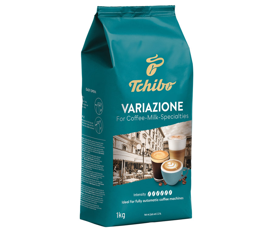 Bir paket Variazione Çekirdek Kahve 1 kg kahve çekirdeği