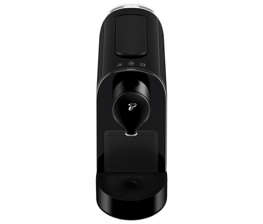 Siyah Cafissimo pure+ kahve makinesi.